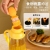 W27-6018 Oil Brush Oil Bottle Integrated Glass Oiler Leak-Proof Oil & Vinegar Bottle Seasoning Bottle Kitchen Oiler with Brush