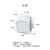 Q35-7157B Wall-Mounted Storage Box Punch-Free Bathroom Storage Rack Mobile Phone Data Cable Remote Controller Storage Rack