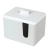 Q35-7513 Cotton Pad Storage Box Cotton Box Desktop Storage Box Multifunctional Cosmetic Storage Portable with Cover