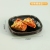 S44-st6010 Bone Dish Desktop Garbage Plate with Base Food Grade Snack Fruit Plate Dried Fruit Bone China Plate