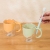 C64-811 Cartoon Mouthwash Cup Couple Cute Toothbrush Cup Set Household Plastic Tooth Brushing Cup Cup Couple Cup