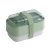 J129-XC-592 Internet Celebrity Foldable Double Layer Lunch Box Microwave Bento Box Office Lunch Box Student Compression
