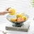 M56-6247 Fruit Plate Draining Coffee Table Fruit Basket Nordic Light Luxury Dried Fruit and Candy Tray Living Room Snack Tray