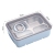 J129-XC-491 Creative 304 Stainless Steel Layered Lunch Box Compartment Insulation Lunch Box Lunch Box with Tableware Grid