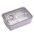 J129-XC-491 Creative 304 Stainless Steel Layered Lunch Box Compartment Insulation Lunch Box Lunch Box with Tableware Grid