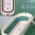 H65-6856 Children's Folding Bathtub Newborn Bath Basin Baby Temperature Sensing Bath Tub Bath Barrel Baby Bathtub