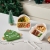 J06-6778 Christmas Tree Lunch Box Food Grade Microwaveable Heating Lunch Box Adult Sealed Partitioned Lunch Box
