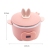 J129-XC-442 Stainless Steel 304 Child Baby Solid Food Bowl with Temperature Display Sealed Anti-Scald Children's Bowl