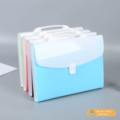 13 Grid Portable Folder Paper Storage Bag Office Finance Bill File Briefbag File Bag Office Supplies