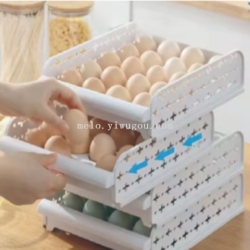 Double-Layer Egg Storage Box 40 Cells