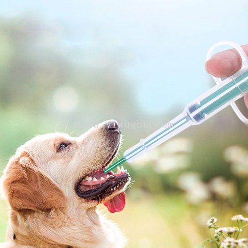 pet feed medication utensil， cat and dog press medicine-feeding rod