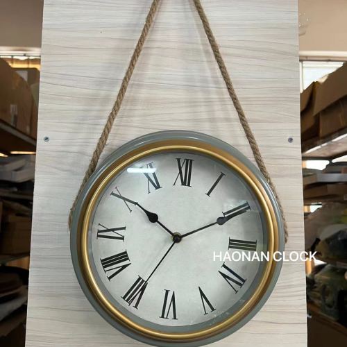 Living Room Home Mute Fashion Clock Unique Creative Simple Clock Modern Pocket Watch New Ornament Wall Hanging 12-Inch