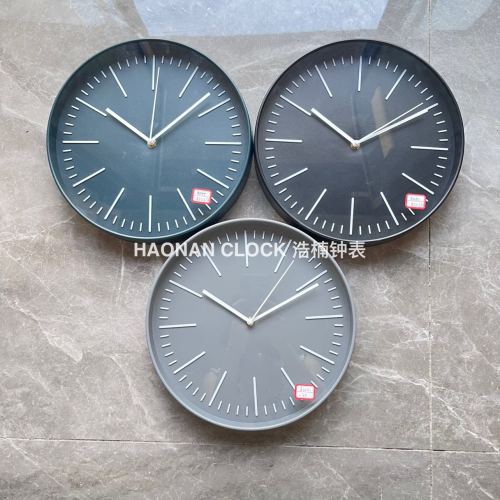 12-Inch Nordic Simple Fashion Wall Clock Home Bedroom Noiseless Wall Clock Living Room Decorative Clock