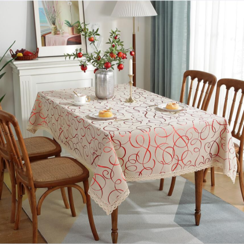 桌布棉麻ins风日系网红小清新长方形防尘盖布茶几书桌垫餐桌布艺