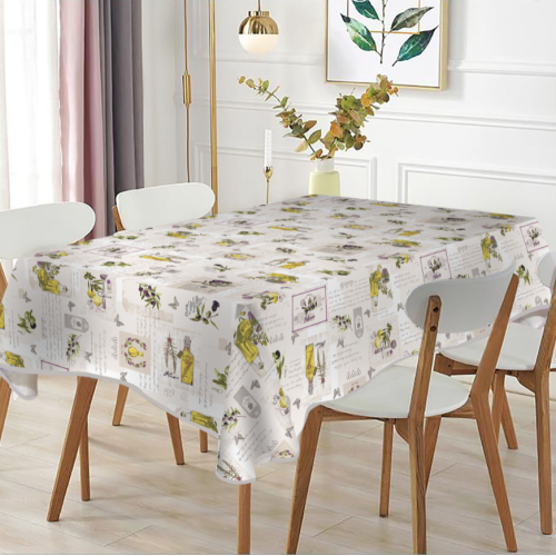 PVC防水桌布防油免洗餐桌布北欧风家用长方形格子茶几布桌布