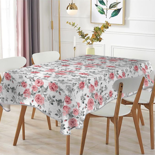 nordic home tablecloth anti-scald and waterproof oil-proof disposable pvc plaid tablecloth rectangular household coffee table table cloth