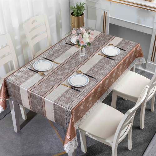 桌布防水防油茶几桌布长方形餐桌布免洗氛围感桌布台布茶几布