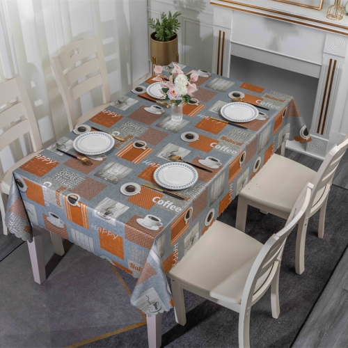 桌布防水防油茶几桌布长方形餐桌布免洗氛围感桌布台布茶几布