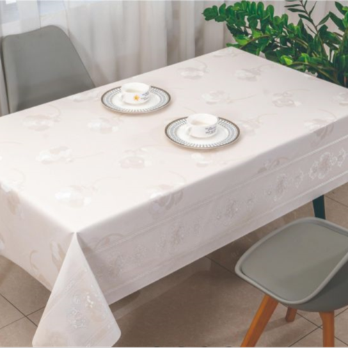 欧式桌布布艺防水防烫防油餐桌布长方形茶几胶垫家用pvc免洗台布