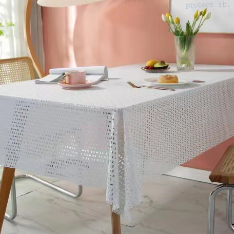 欧式复古镂空蕾丝桌布现代简约小清新布艺餐桌布家用长方形台布