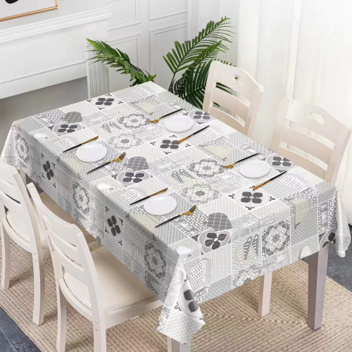 PVC桌布防水防油免洗小清新餐桌布学生书桌装饰防尘台布茶几布