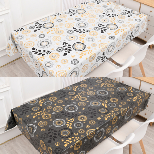 【锦玉桌布】现代简约台布餐桌布家用长方形桌布pvc桌布防水防油