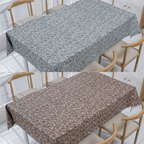 【锦玉桌布】现代简约台布餐桌布家用长方形桌布pvc桌布防水防油