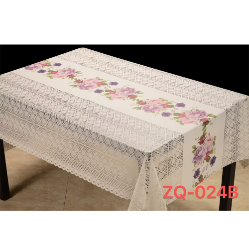 穆斯林桌布节日星星月亮桌布PVC宴会装饰餐桌布防水防油台布批发