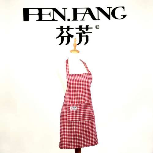 [fragrance] 2023 new format cotton apron kitchen waterproof oil-proof anti-fouling apron