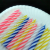 Colorful Thread Birthday Candle Creative Spiral Cake Decorative Candle 144 PCs White Box