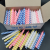 Colorful Thread Birthday Candle Creative Spiral Cake Decorative Candle 144 PCs White Box
