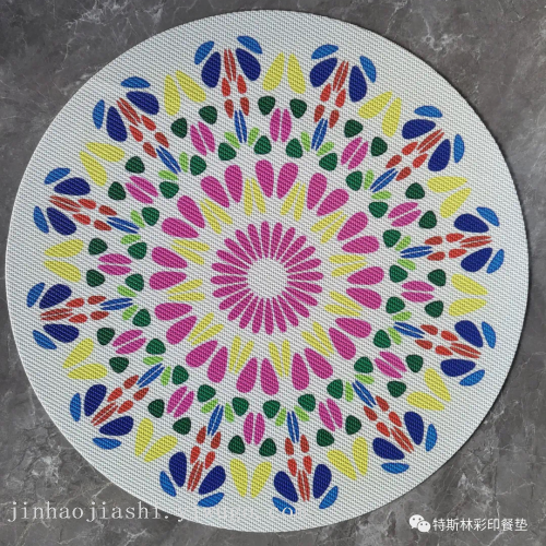 复古餐垫杯垫棉麻桌布亚麻隔热垫厨房餐桌垫西餐餐巾亚马逊跨境