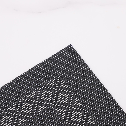 餐垫pvc防水防油隔热餐桌垫 餐厅桌子提花框西餐垫亚马逊批发