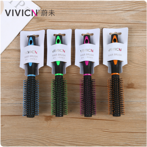 [Weiwei] Curly Hair Comb Inner Buckle Home Blowing Style Comb Hair Salon Hair Comb Cylinder Roll Comb Anti-Static Roller Comb 