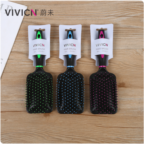 [Weiwei] Airbag Anti-Static Female Comb Plastic Comb Generous Comb Comb Blowing Straight Dual-Use