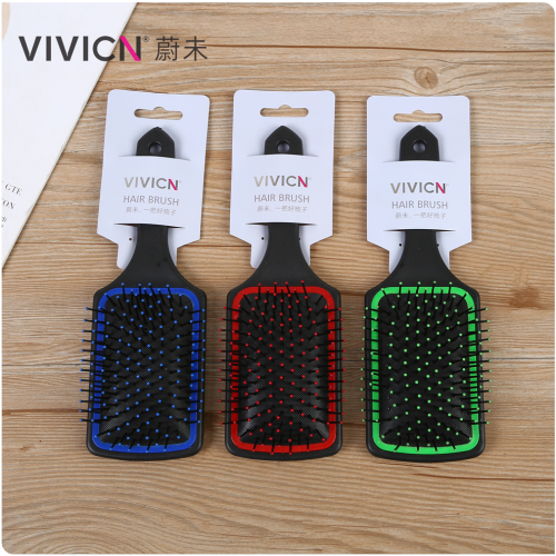 [weiwei] fluffy comb shape curly hair comb men‘s hairstyle hair salon artifact hair scratching comb tool back hair