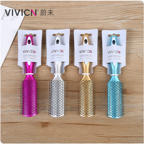[weiwei] household not easy to break perm hair curling comb straight straight hair hair comb women‘s long hair and short hair can be