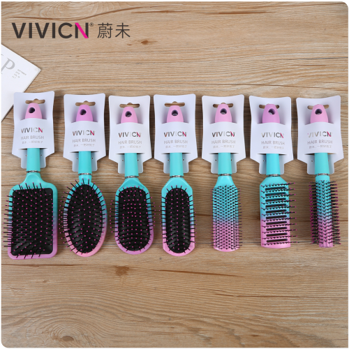 [wei wei] comb female anti-static curly hair straight hair female student male comb household gradient air cushion large plate