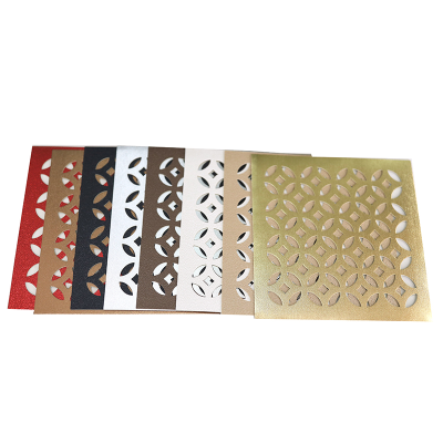 Embossed Hollow placemat Waterproof Western-Style Placemat PVC Plastic Texlin Mat Heat Proof Mat Coaster Customized