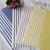 Nordic Style Home Decor PVC Jacquard Placemat Irregular Stripes Textilene Placemat Table Mat Household Tablemat Wholesale 