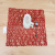Pure hand-woven environmental-friendly placemat single-strand paper square table mat teacup mat straw rope pad