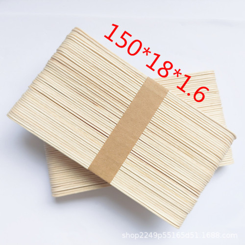 雪糕棒压舌板十支一袋桦木雪糕棒 雪糕棍 DIY木棒棍大量销售