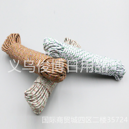 [junbo] wholesale core rope nylon braided rope binding tent rope strong wear-resistant flower rope fishing rope