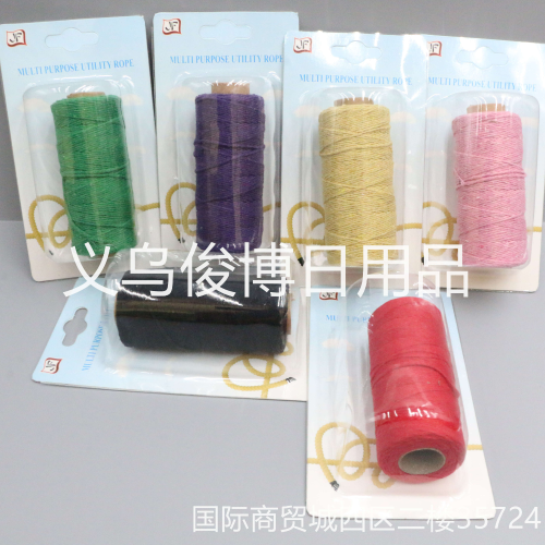 Binding Rope Thickness Color Cotton Thread Rope DIY Handmade Decorative Tapestry Braided Rope Drawstring Drawstring