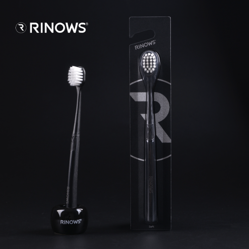 rinows | ruinashi r19-206 large board soft-bristle toothbrush brand adult toothbrush cleaning tooth-cleaners