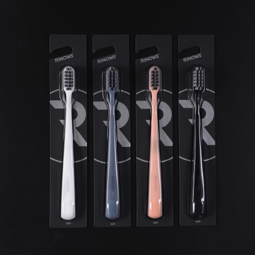 rinows | renashi r23-217 silver ion tongue scraping toothbrush