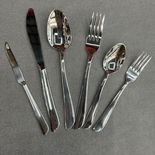 [chengfa] knife， fork and spoon kitchen supplies tableware 201 stainless steel western food knife， fork and spoon steak suit