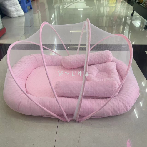 Bubble New Bed Crib Babies‘ Mosquito Net Anti-Mosquito Baby Products Comfortable Foreign Trade Wholesale Factory Direct Sales