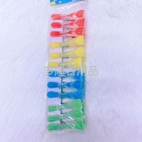 618 Plastic Clip Silica Gel Clip Clothes Peg Socks‘ Clip Quilt Clip Spring Clip Clip Used in Domitory
