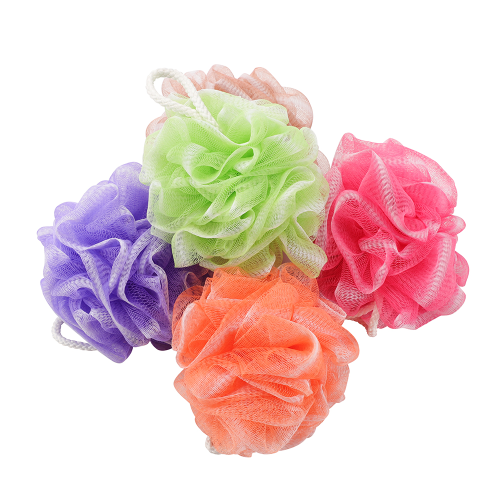 [Danni] Two-Color Loofah Large Size Does Not Break Bath Ball Bath Soft Does Not Hurt Skin Bath Bubble Bath Flower
